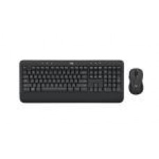 Logitech Wireless Keyboard & Mouse Combo, MK545, Black, USB Receiver, (combo powered by 4x AA, included)