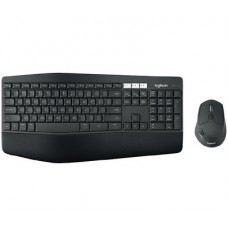 Logitech Wireless Keyboard & Mouse Combo, MK850 Desktop, Black, USB Receiver and Bluetooth (Powered by 2+1 xAAA) - 1 Year Warranty