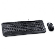 Microsoft Wired Desktop 600 Keyboard & Mouse Combo, USB, Black, Retail