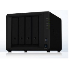 Synology DiskStation DS418 4-Bay 3.5" Diskless 2xGbE NAS, Realtek RTD1296 quad-core 1.4GHz,  2GB RAM, 3 x USB3.0 - 2 Yr Wty